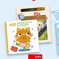 Książka Psy i szczeniaki / Duże piankowe naklejki