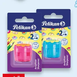 PELIKAN Temperówka podwójna z pojemnikiem