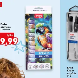 Farby akrylowe 12 kolorów