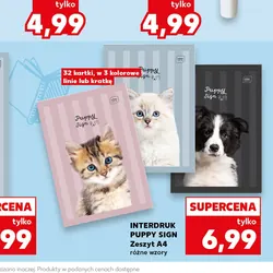 Zeszyt A4 Puppy Sign