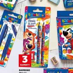 BAMBINO Ołówki do nauki pisania