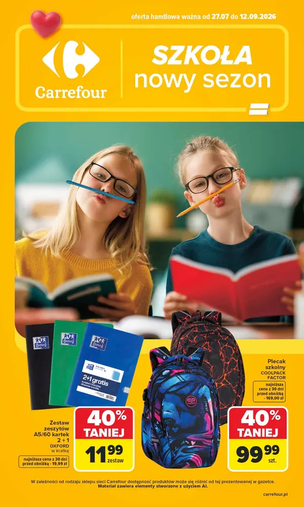 Strona 1 gazetki Carrefour