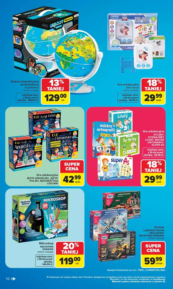 Strona 52 gazetki Carrefour