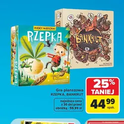 Gra planszowa RZEPKA, BANKRUT
