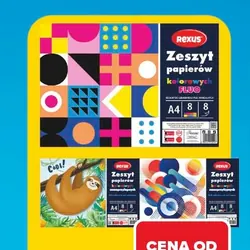 Zeszyt papierów kolorowych A4