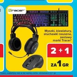 Myszki, klawiatury, słuchawki nauszne, zestawy