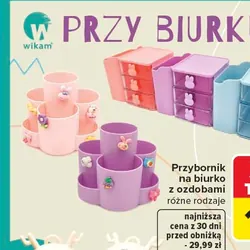 Przybornik na biurko z ozdobami