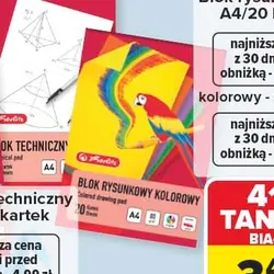 Blok rysunkowy A4/20 kartek