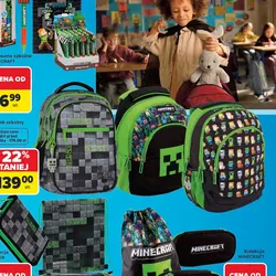 Plecak szkolny Minecraft