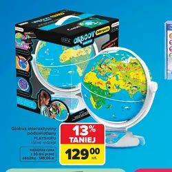 Globus interaktywny podświetlany