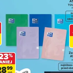 Brulion A5/60 kartek TOUCH PASTEL