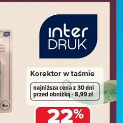 Korektor w taśmie