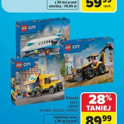 Klocki CITY LEGO 60480, 60492, 60500