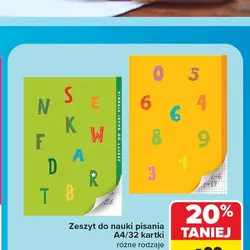 Zeszyt do nauki pisania A4/32 kartki