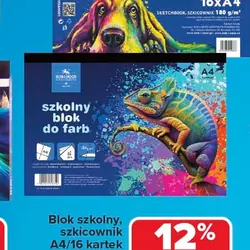 Blok szkolny, szkicownik