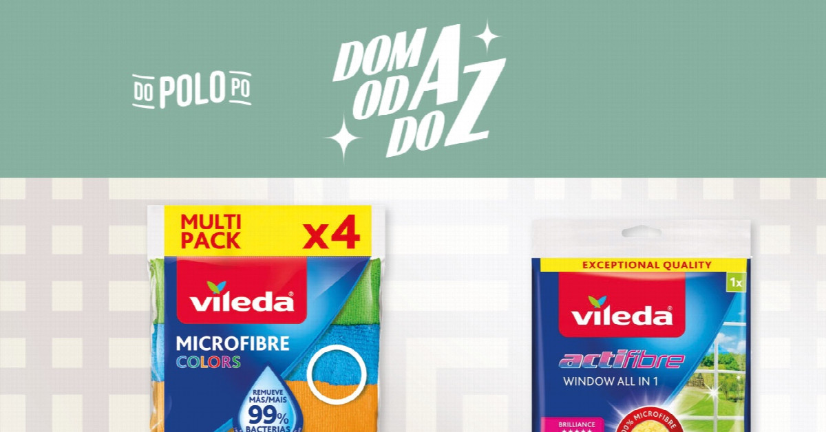 Ściereczka do okien Vileda przeceniona z 13,99 zł na 8,99 zł — mały trik, wielka oszczędność!