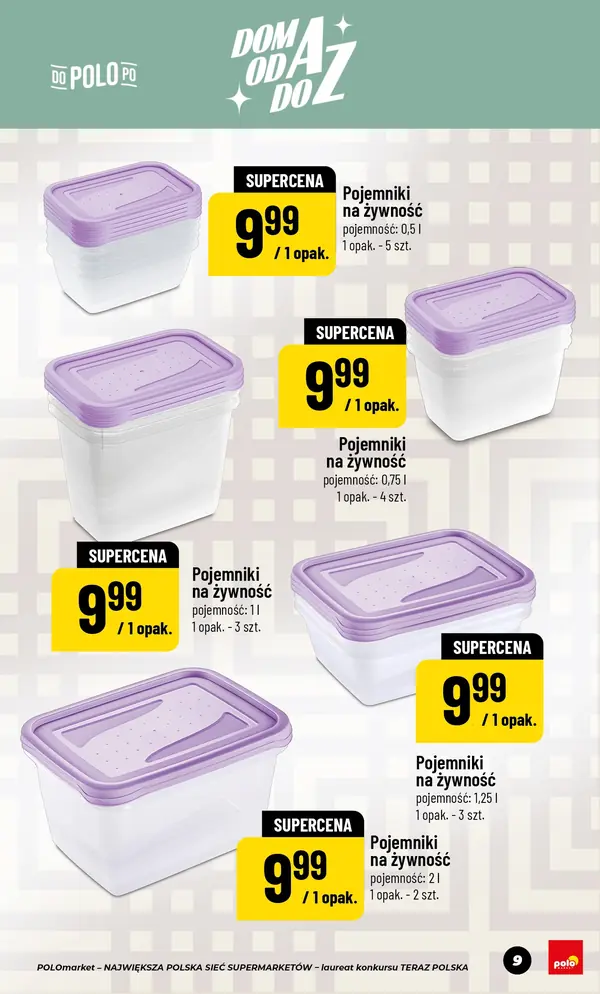 Strona 9 gazetki POLOmarket