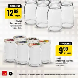 Słoiki bez zakrętek