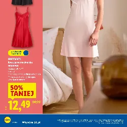 Koszula nocna damska satynowa