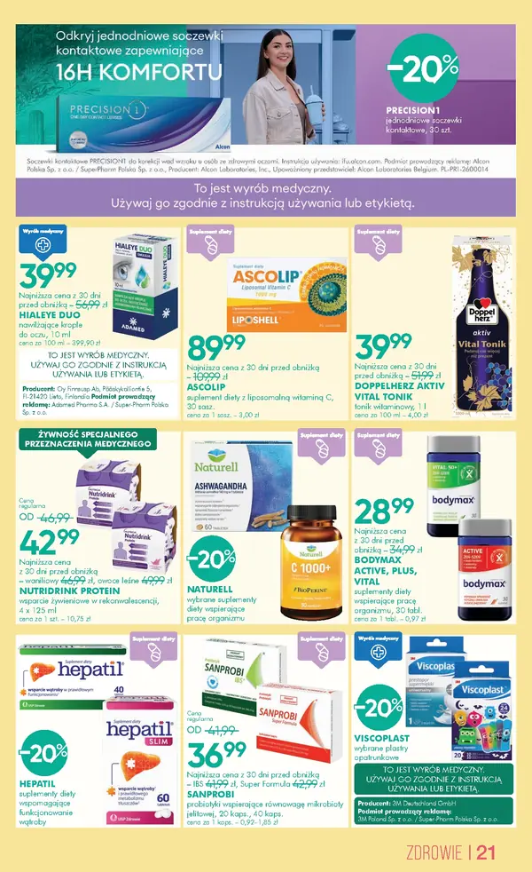 Strona 21 gazetki Super-Pharm