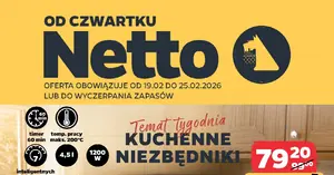 Top promocje z gazetki Netto: Frytownica za 160 zł, blender za 79 zł i 7 mega okazji, które musisz zobaczyć
