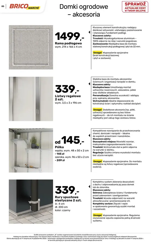 Strona 85 gazetki Bricomarche