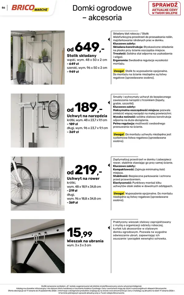 Strona 86 gazetki Bricomarche