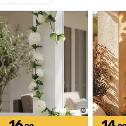 Kwiat sztuczny Róże girlanda
