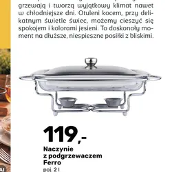 Naczynie z podgrzewaczem Ferro