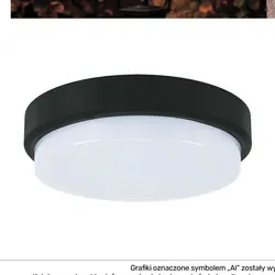 Plafon zewnętrzny LED Aron