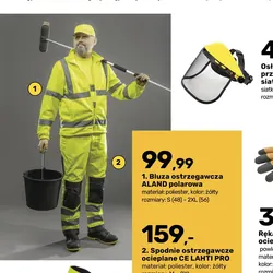 Spodnie ostrzegawcze ocieplane CE LAHTI PRO