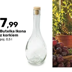 Butelka Ikona z korkiem