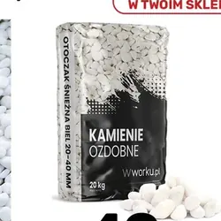 Otoczak śnieżna biel 20 kg