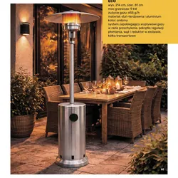 Gazowy parasol grzewczy ECO