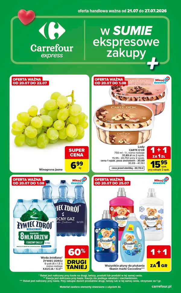 Strona 1 gazetki Carrefour