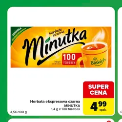 Herbata ekspresowa czarna MINUTKA