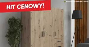 Mega rabat 21% na szafę PINO 4 — warto biec do Mercury Market!