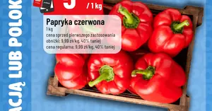 Hit cenowy w dziale warzywnym: papryka czerwona tylko 5,99 zł — jak ją wykorzystać?