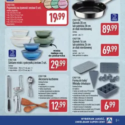 CROFTON Szklane miski z pokrywką zestaw 2 szt.