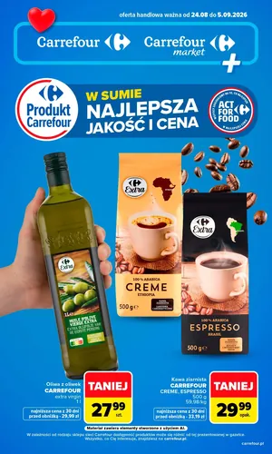 Gazetka Produkt Carrefour w SUMIE najlepsza jakość i cena
