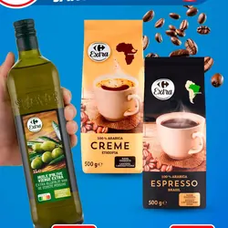 Kawa ziarnista CARREFOUR CREME, ESPRESSO