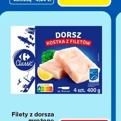 Filety z dorsza mrożone CARREFOUR