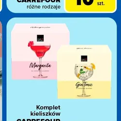 Komplet kieliszków CARREFOUR