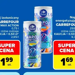 Napój energetyzujący CARREFOUR
