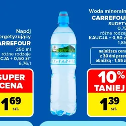 Woda mineralna CARREFOUR SUDETY