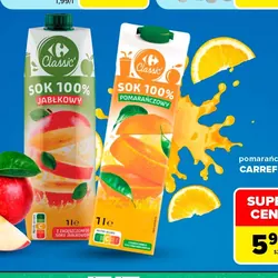 Sok pomarańczowy CARREFOUR