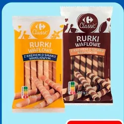 Rurki waflowe CARREFOUR