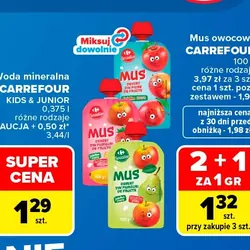Mus owocowy Carrefour
