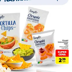 Chrupki kukurydziane SIMPL