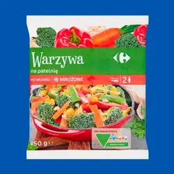Warzywa mrożone na patelnię CARREFOUR